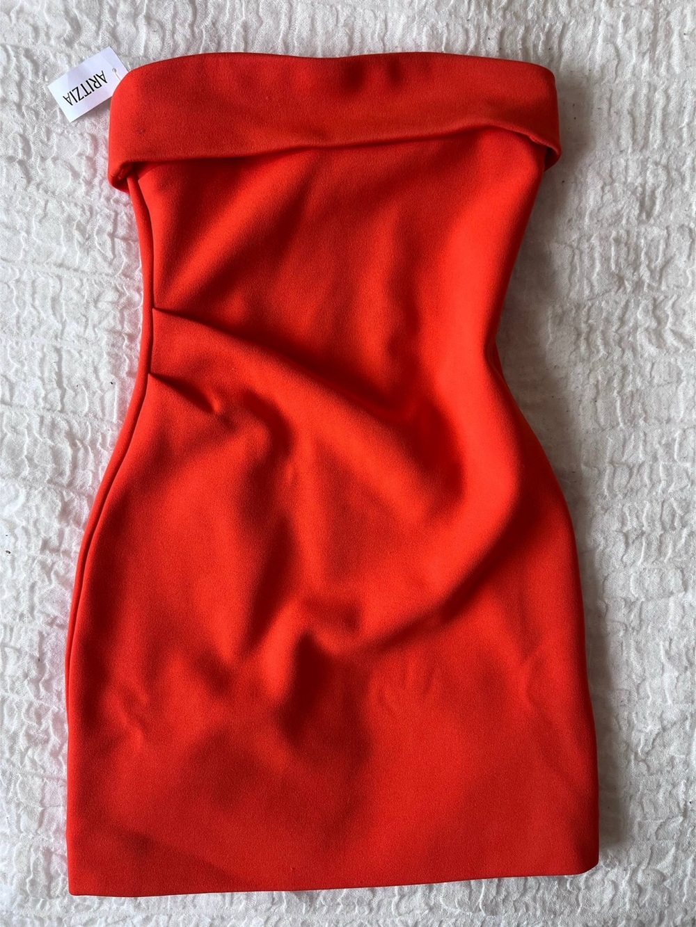 Aritzia Mini Dress in Orange Red Size XS Brand New